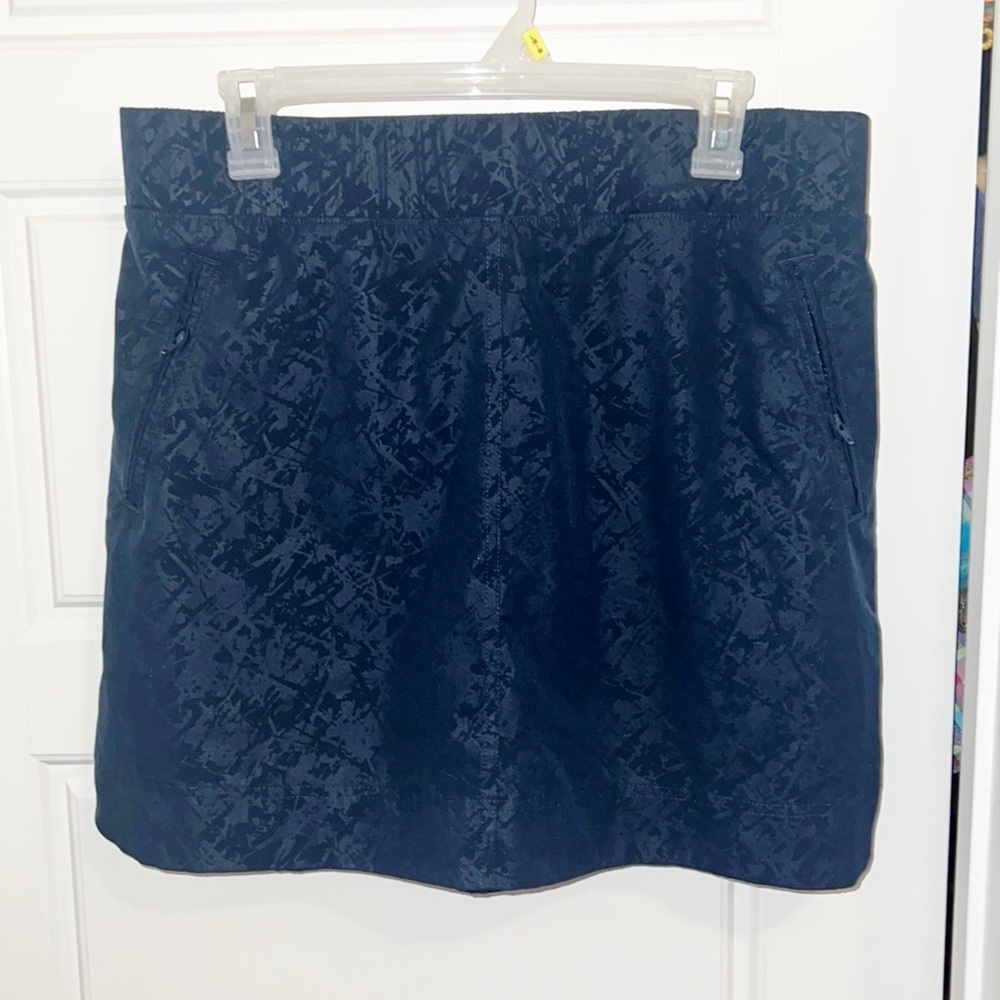Orvis Navy Blue Outdoor Skirt Large
